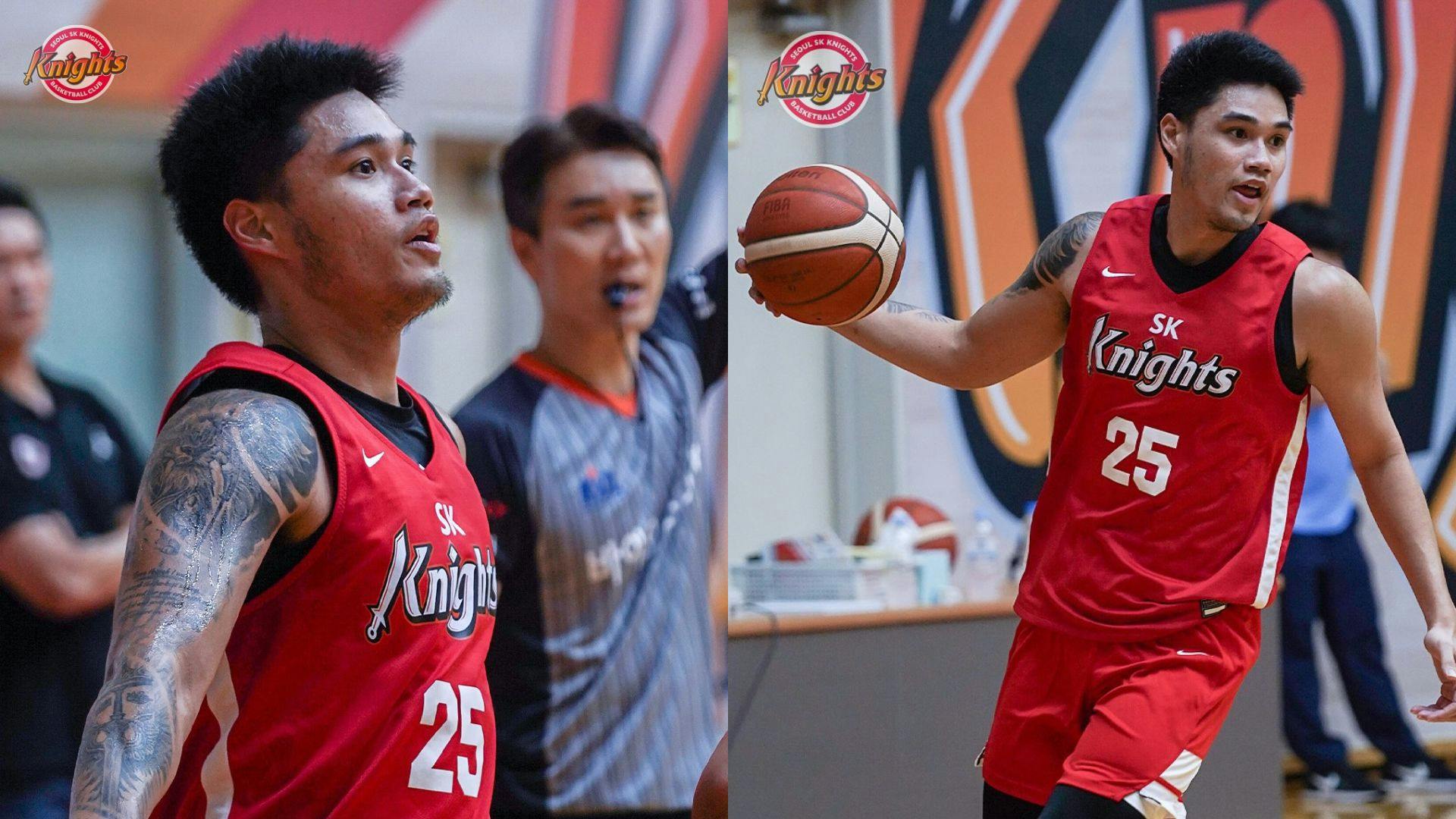 Arvin Tolentino makes strong first impression with Seoul SK Knights in tune-up vs NU Bulldogs